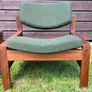 Mid Century Vintage Crannac Bunbeg Chair & Coffee Table Image 2