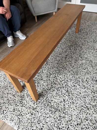 oak bench