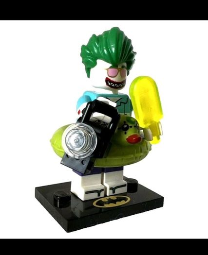 Lego VACATION JOKER Minifigure Lego Batman Lego Minifigure