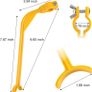 Golf Swing Trainer Aids For Golfer Golf Beginner, Golf Swing Trainers Posture Correction Tool Value Gift Set Image 2