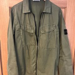 Stone Island olive green jacket XL