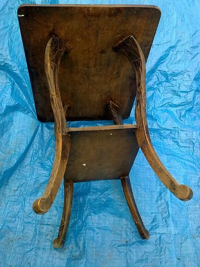 Liberty of London Japanese Arts and Crafts hand carved table