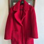 coat teddy red Image 2