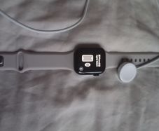 Apple watch with apple fast charger