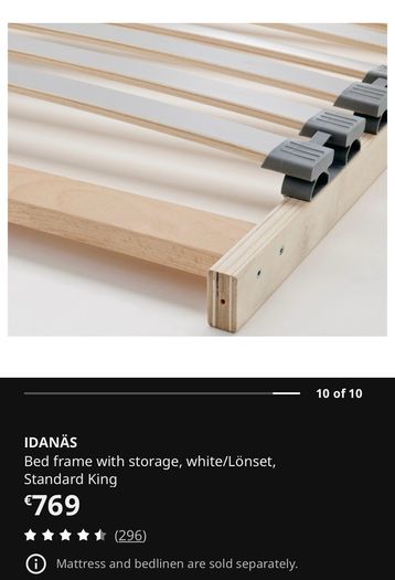 Ikea IDANAS Bed Frame