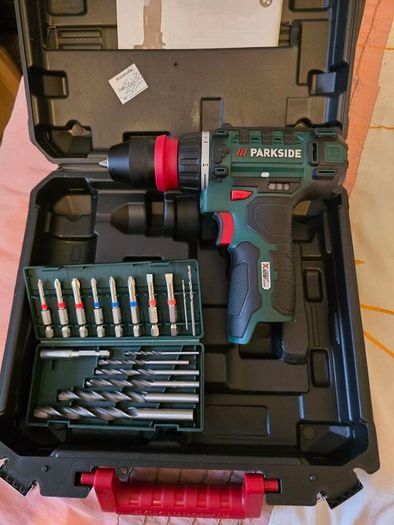 Parkside X12V Cordless Tacker Nailer Stapler And Accessories Set. Parkside X12V Cordless Drill Driver. 2AH 2.5AH 5AH X12V Performance Batteries 2.4A 6A X12V Fast Chargers.