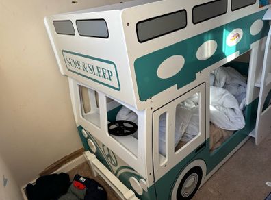 Kids Bunk bed camper van