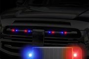 Solar Power Warning Light for Car Bike Bicycle Motorcycles LED Flashlight Indicator In-Night Caution Strobe Warning Alarm Light Running Lamp