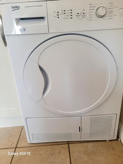 Beko 8kg Condenser Tumble Dryer (Model DCU 8230) - Great Condition