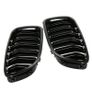 Gloss Black Kidney Grills for F10 F11 F18 M5 Image 3