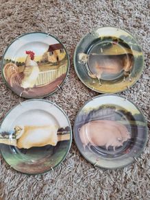 Block Indonesia Country Farm Plate X 4