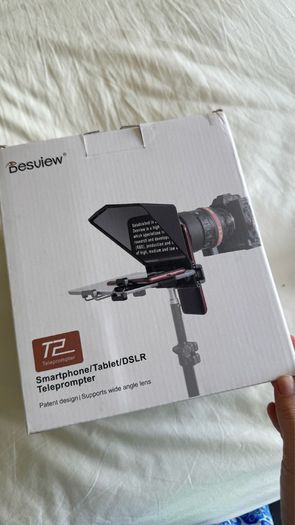 Desview T2 Teleprompter for Camera & iPhone