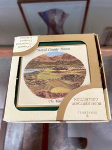 Six Irish Golfing Greats Pimpernel Irish Heritage Collection Coasters