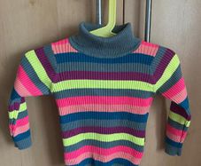 Baby Girls Zip Top x 4 & Polo Neck x 1 - see 10 pics