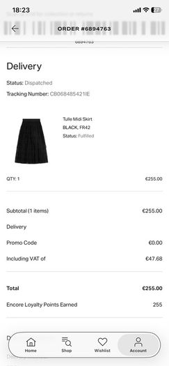 Maje tulle midi skirt size 12 - 14