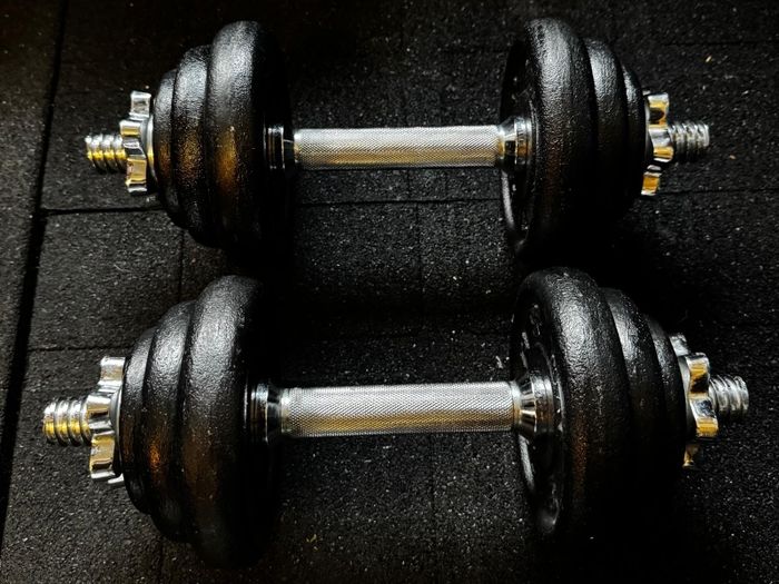 2 x 10KG York Brand Dumbbells