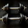 2 x 10KG York Brand Dumbbells Image 3
