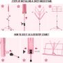 Sheet Music Stand Metal Portable with Carrying Bag, Sheet Music Folder, Projector Stand, Portable Podium Stand, Laptop Stand Pink Image 3
