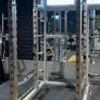 Full commercial indigo fitness power rack Image 2