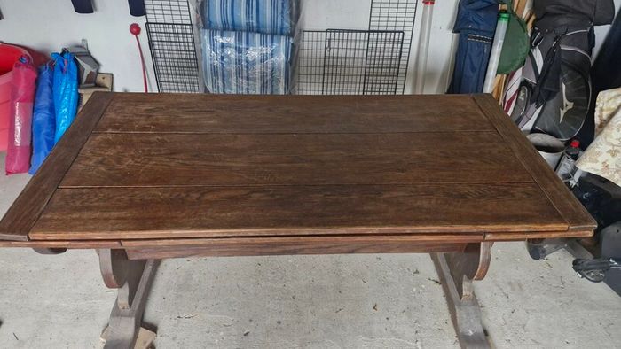 Antique oak table