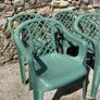 Garden Chairs x 4 Image 2