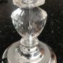Chrome and glass lamp black shade and screw in bulb included ,, Image 2