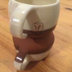 Helen Faulkner Terracotta Espresso Cups (2)