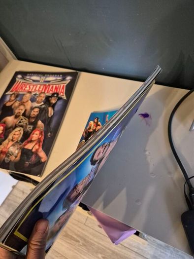 Wrestlemania 32 and 33 magazine programme