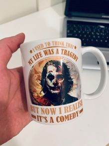 Joker movie mug