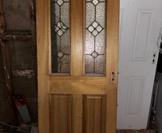 Solid wood interior doors