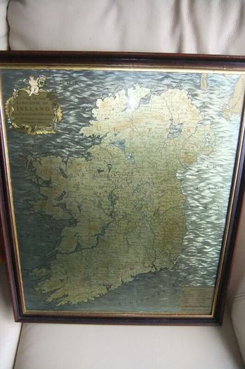 Map Kingdom of Ireland from Mr. Tindal's Continuation of Mr. Rapin's History".
