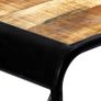 Dining Table 118x60x76 cm Solid Rough Mango Wood Image 5