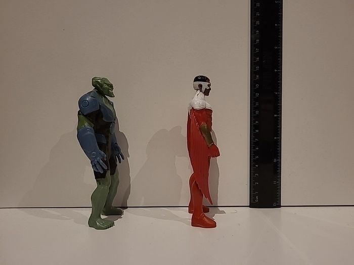 Action Figures- The Falcon and Green Goblin