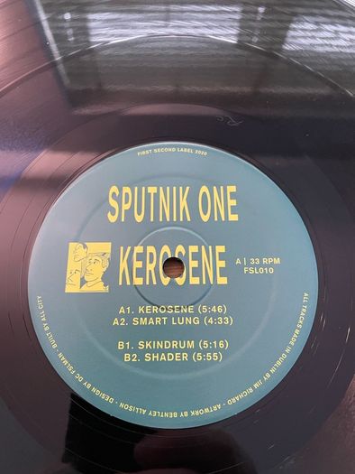 Sputnik One - Kerosene - 12" Vinyl E.P. - 2020 First Second Label Records