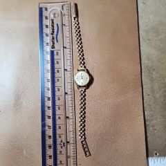 vintage gold watch