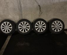 set of Audi wheels