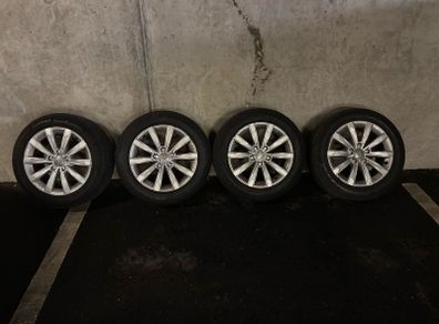 set of Audi wheels