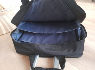 Wheeled Backpack Trolley Laptop Rucksack Cabin Hand Luggage