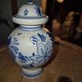 Vintage Delft miniature lidded jar Image 2
