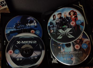 X-men Quadrilogy ! X-men, X-men 2, X-men The Last Stand, X-men Origins Wolverine ! 2009 ! Marvel !