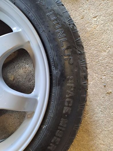 Dunlop spare tyre
