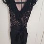 Black Dress with laceAwear size 8 Image 2