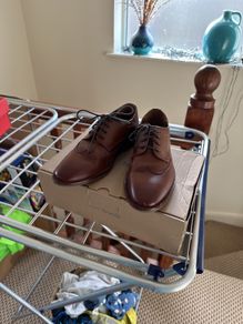 Boys Tan brown lace up-smart shoes form next