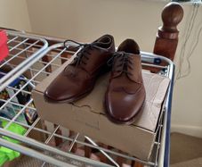 Boys Tan brown lace up-smart shoes form next