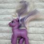 My Little Pony G3 2006 Wysteria V Purple Flower Used Please see pictures Image 5