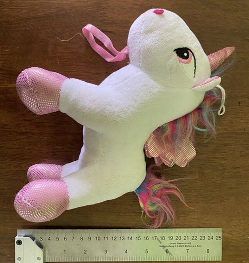Unicorn plush stuffed doll