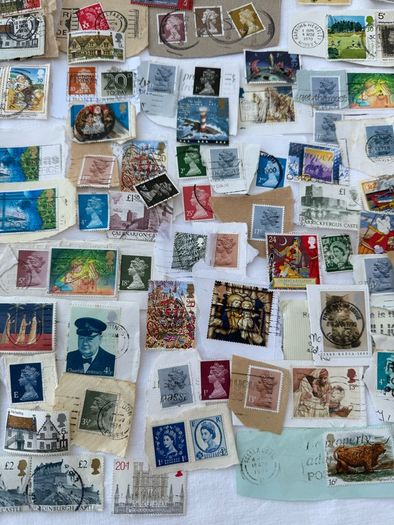 Large British stamp collection 1937 to present day