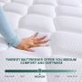 King Mattress, Hybrid Memory Foam and Spring, Zonal Support, Decompression, Medium Firm, Soft and Breathable Cloth, Mattress-in-Box, 150x200x22cm Image 5