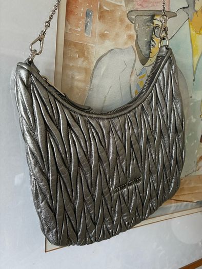 Miu miu crystal chain bag