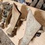 4 x art deco cast iron bath feet Image 9